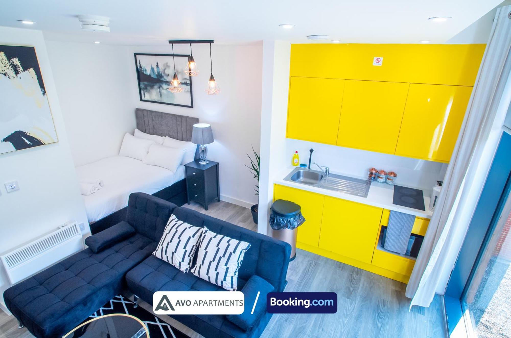 City Center Studio Apartments By Avo Apartments Шефилд Экстерьер фото